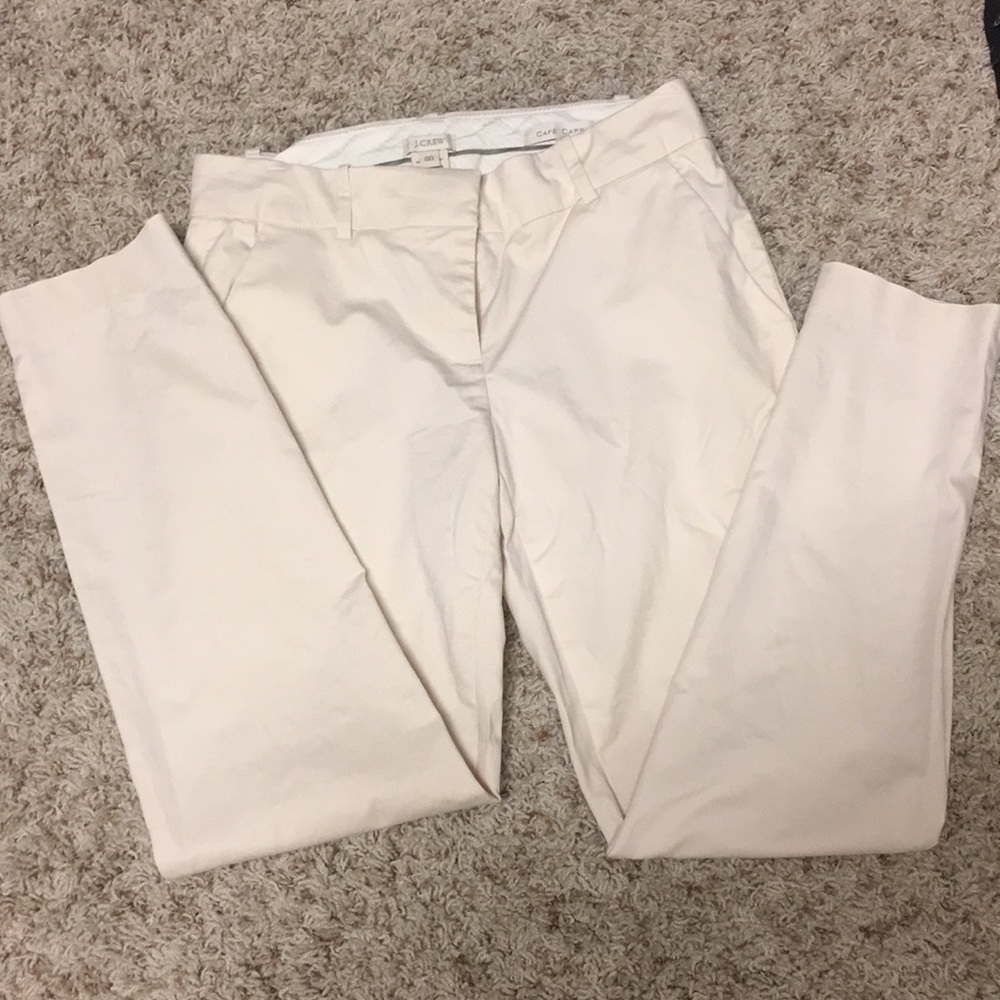 J Crew Cafe Capris Pants, size 00